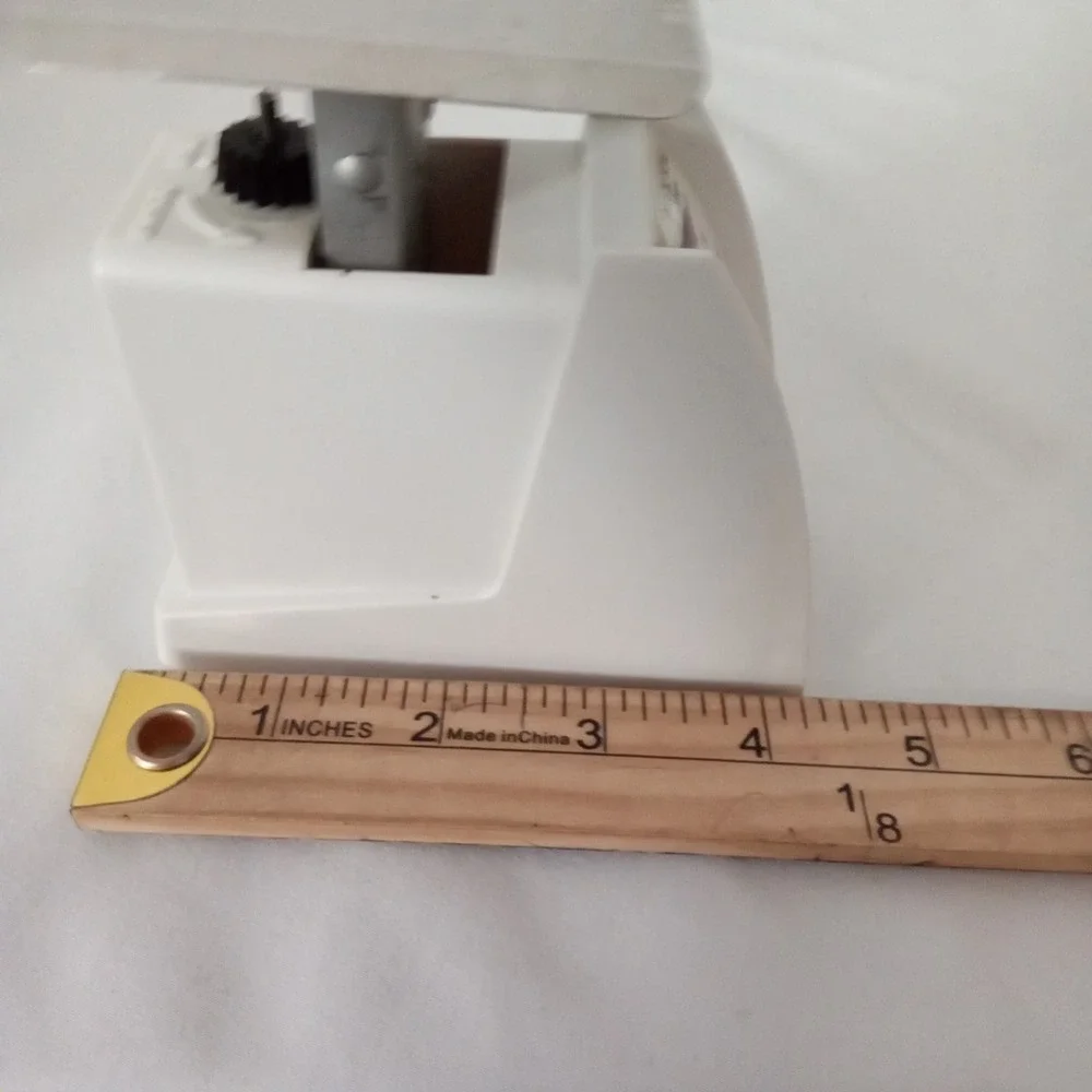 Sunbeam Dietetic Scale Model 160-1 Vintage White Mechanical Food Scale 16oz 500g